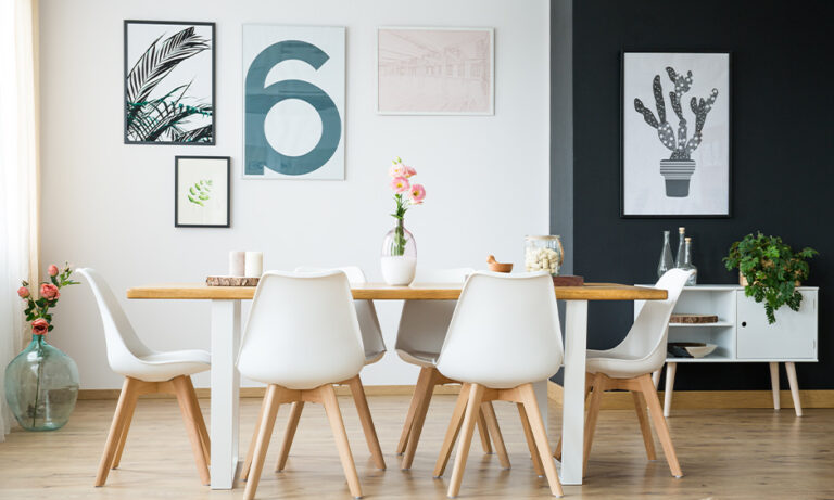Easy Decor for the Dining Table
