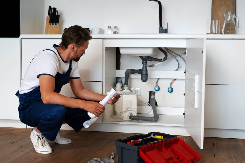 Modern plumbing upgrades enhancing home value with efficient fixtures and leak-proof pipes.