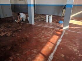 Epoxy Floor Damage