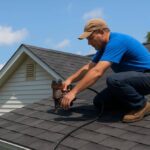 New roof replacement increasing home value and curb appeal over 10 years