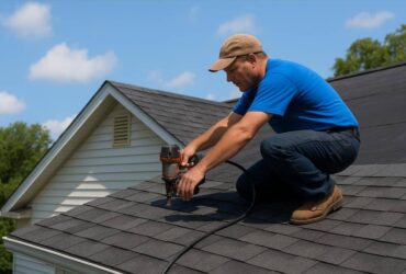 New roof replacement increasing home value and curb appeal over 10 years